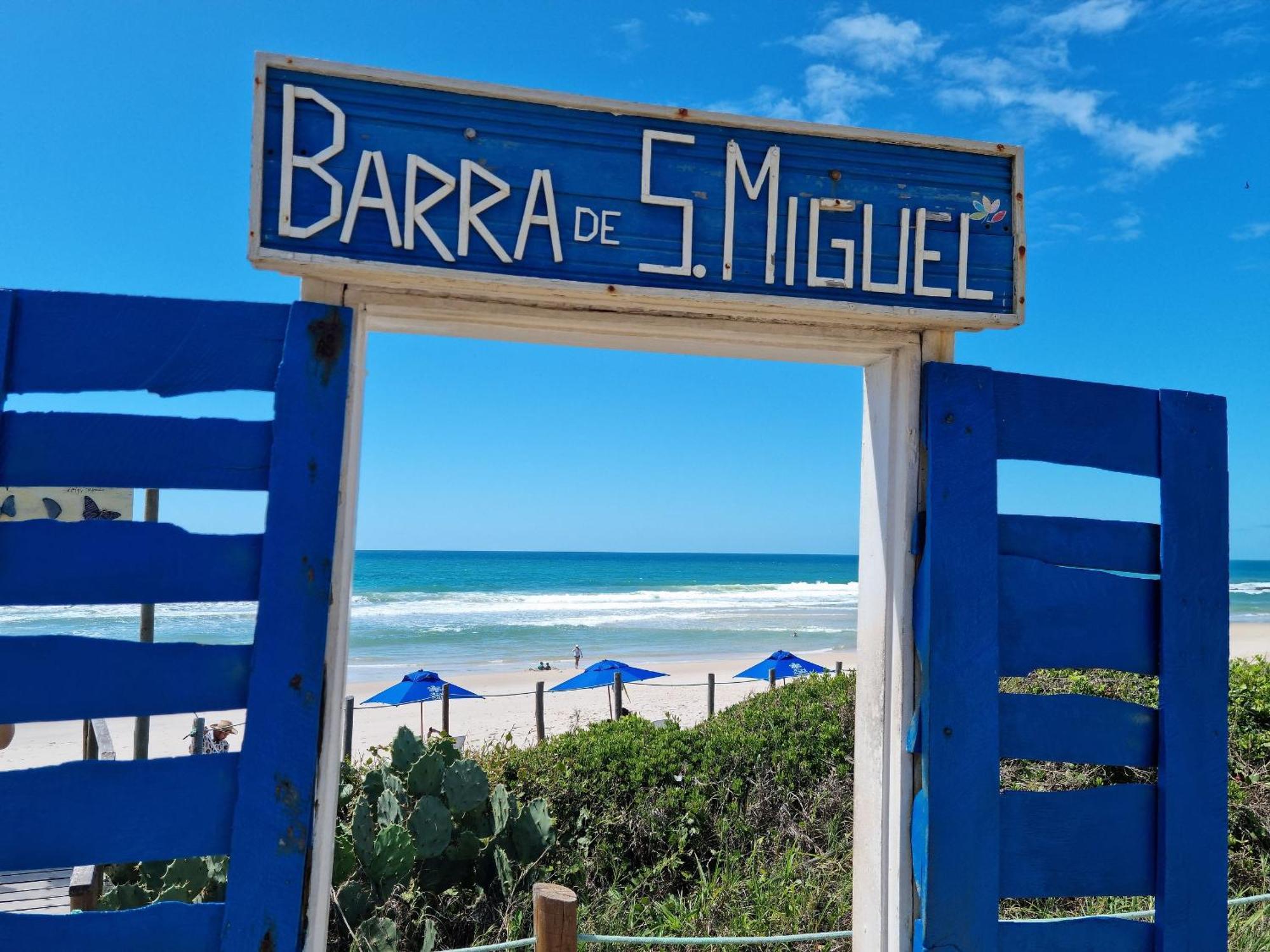 Areias Do Mar ! 2 Quartos, Vista Mar Com Varanda A205 Barra de São Miguel Esterno foto